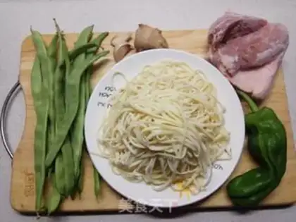 Make Bean bean noodle step 0