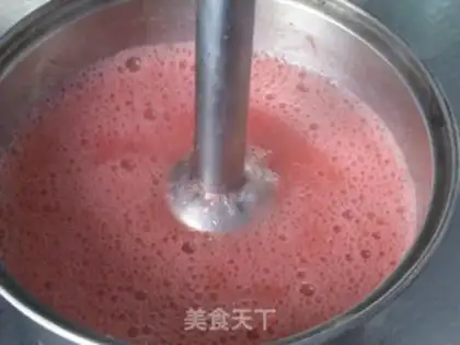 Make Strawberry butter, double pudding step 6