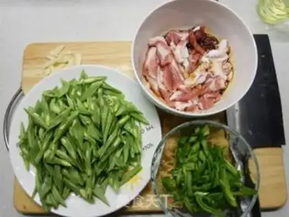 Make Bean bean noodle step 1