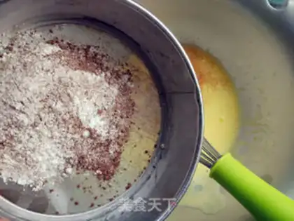 Make Coco Piano Cake step 3