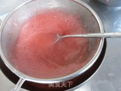 Make Strawberry butter, double pudding step 7