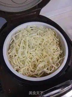 Make Bean bean noodle step 2