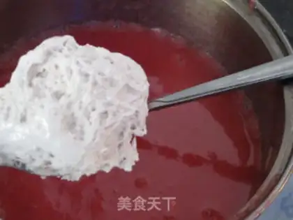 Make Strawberry butter, double pudding step 8