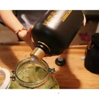 Make Blue plum wine step 4