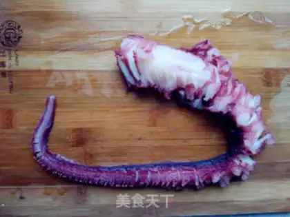 Make Hot octopus feet step 2