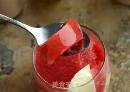 Make Strawberry butter, double pudding step 11