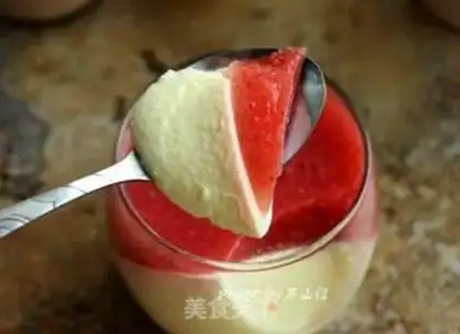 Make Strawberry butter, double pudding step 12