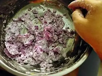 Make Homemade taro step 1