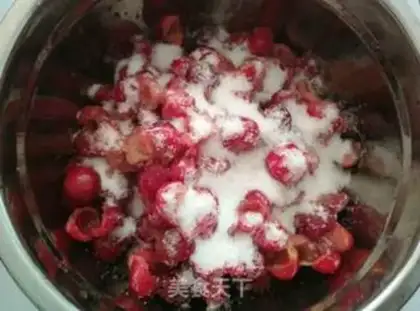 Make Cherry cupcakes step 1