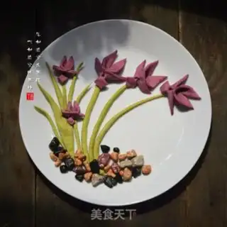 Make Chip orchid cookies step 14