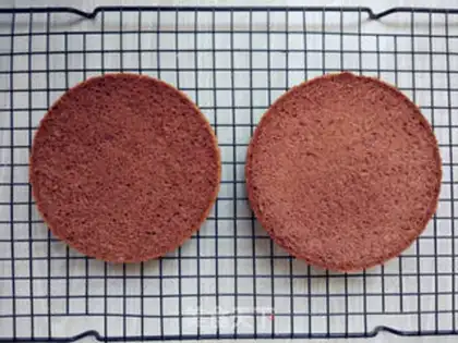 Make Coco Piano Cake step 18