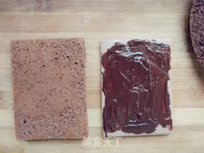 Make Coco Piano Cake step 19