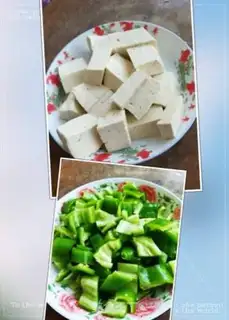 Make Spicy tofu step 0