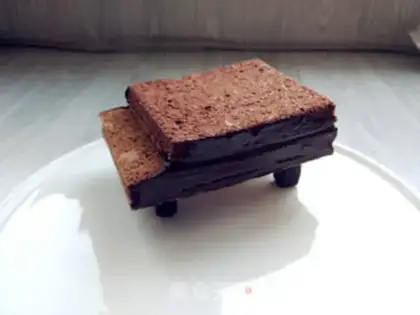 Make Coco Piano Cake step 21