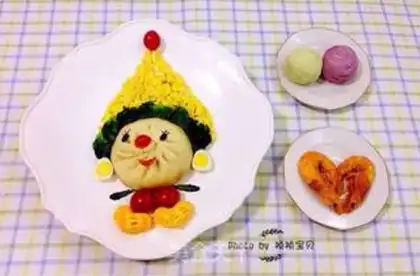 Make Happy clown step 11