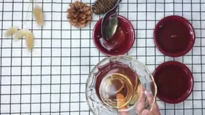 Make Ulong tea and jelly step 4