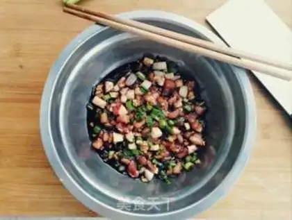 Make Meat rice step 2