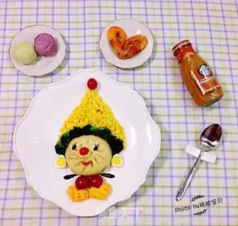Make Happy clown step 14