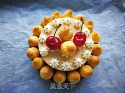 Make Cherry Muss Puffta step 21