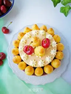 Make Cherry Muss Puffta step 25