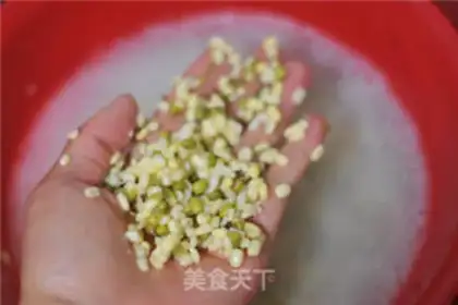 Make Green bean paste step 0