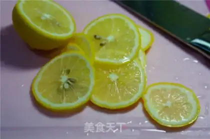Make Lemon apples step 1