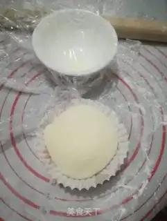 Make Mango Snowmen step 4