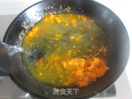 Make Sour soup, fat cow step 5