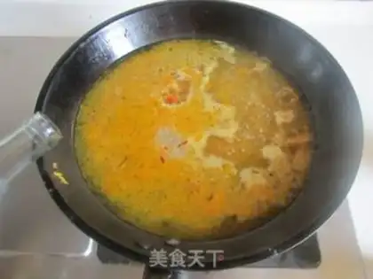 Make Sour soup, fat cow step 7