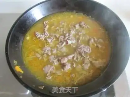 Make Sour soup, fat cow step 10