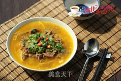 Make Sour soup, fat cow step 13