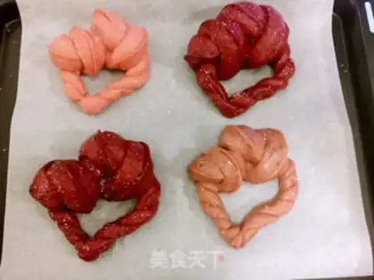 Make Lovers make sugar bread step 12