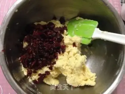 Make Cranberry cookies step 6