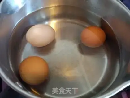 Make Half-cooked ham and marfin step 1