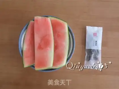Make Watermelon with mollusk step 0