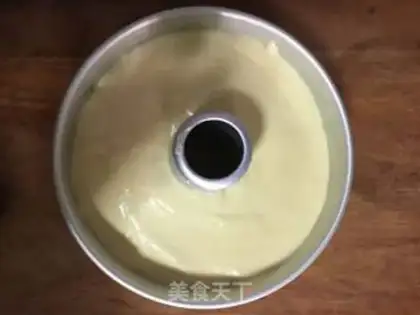 Make Black sesame sauce twirl cake step 11