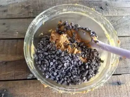 Make Big chocolate cookies step 10