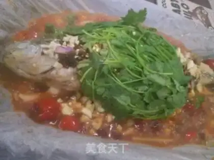Make Papered fish step 6