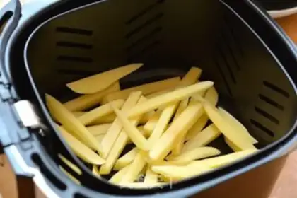 Make Air-fried pans less fries step 2