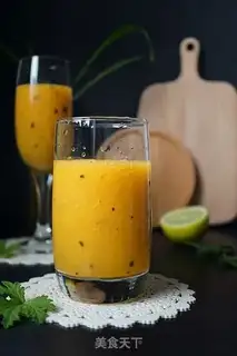 Make Blanca mango juice step 2