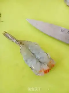 Make Shrimp with no oil apples step 1