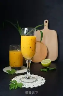 Make Blanca mango juice step 3