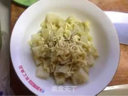 Make Cheese sea melon step 2