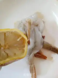 Make Shrimp with no oil apples step 2
