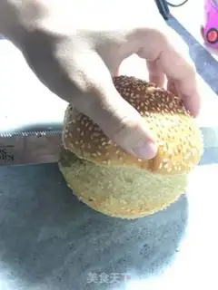 Make Burgers full of eggs step 5