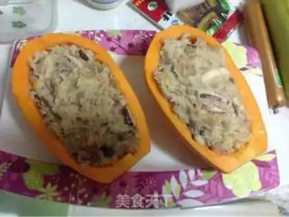Make Cheese sea melon step 8