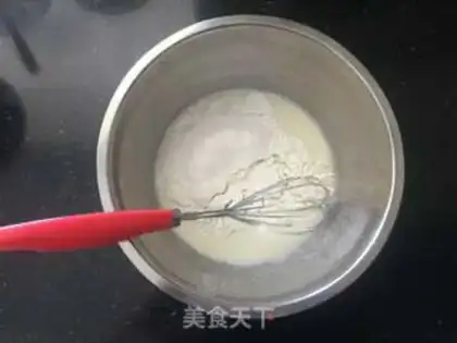 Make Pink strawberry rolls step 2