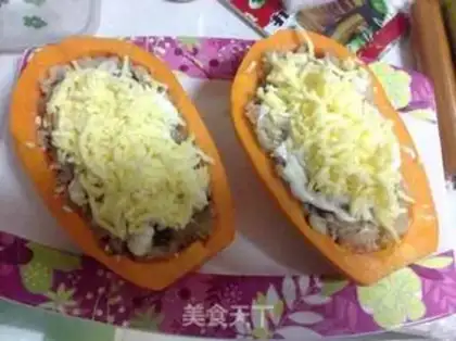 Make Cheese sea melon step 9