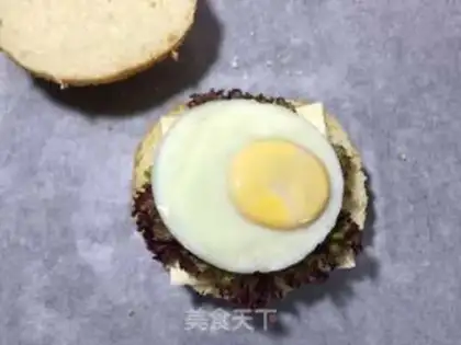 Make Burgers full of eggs step 8