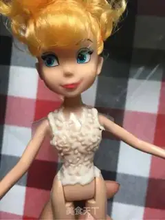 Make Pink Barbie step 17